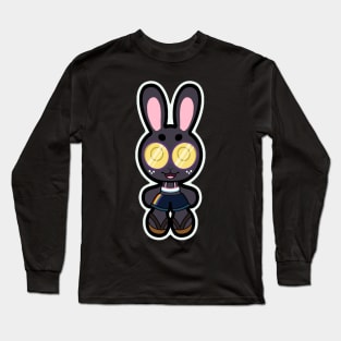 Progress Pride Flag Bunny Long Sleeve T-Shirt